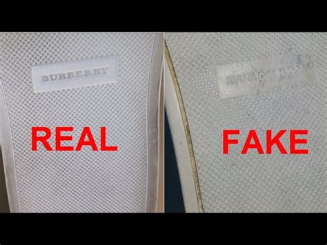 burberry shoes real or fake|how to check burberry authenticity.